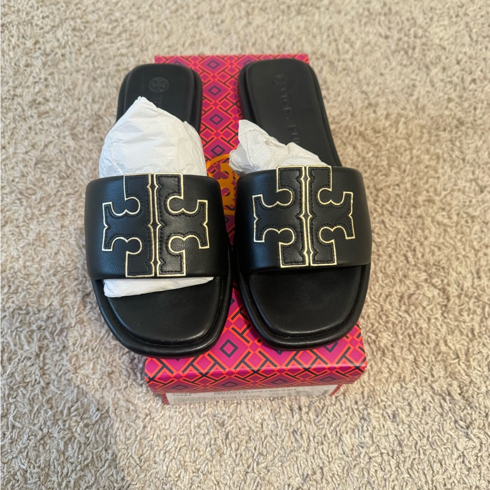 Tory Burch DOUBLE T SPORT SLIDE